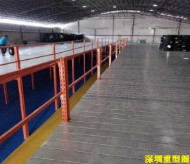 深圳貨架廠家都想知道哪個(gè)行業(yè)的倉庫重型閣樓平臺(tái)比較多